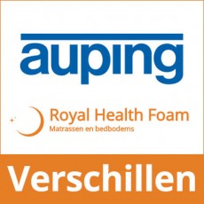 Verschil Auping en Royal Health Foam